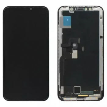 TELA IPHONE X INCELL DIAMONDS  - PRETO