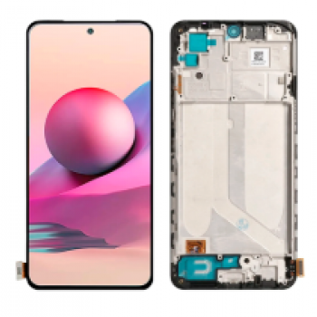 TELA REDMI NOTE 10 4G/NOTE 10S/POCO M5S INCELL C/A - PRETO