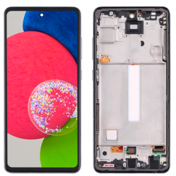 TELA SAMSUNG A52 4G/A52 5G/A52S 5G (A525/A526/A528) INCELL C/A - PRETO