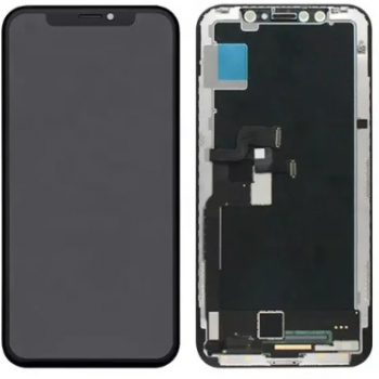 TELA IPHONE XS INCELL DIAMONDS - PRETO