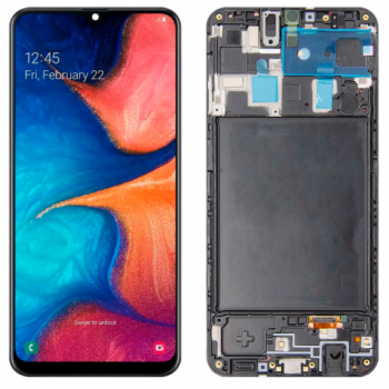 TELA SAMSUNG A20S ORI C/A (SM-A207M/DS) - PRETO