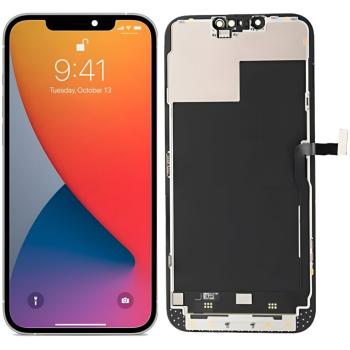 TELA IPHONE 12 PRO MAX SOFT OLED DIAMONDS (COM IC)(CALIBRADO) - PRETO