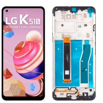 TELA LG K51S ORI C/A (K510BMWABRAPK) - PRETO