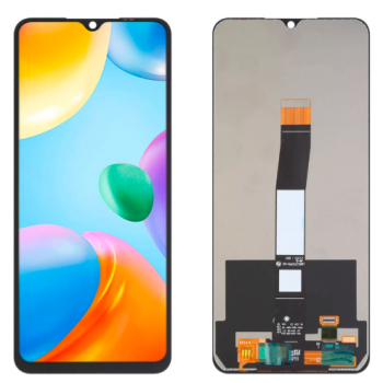 TELA REDMI 10C/10 POWER/POCO C40 DIAMONDS S/A - PRETO