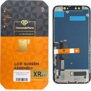 TELA IPHONE XR DIAMONDS - PRETO