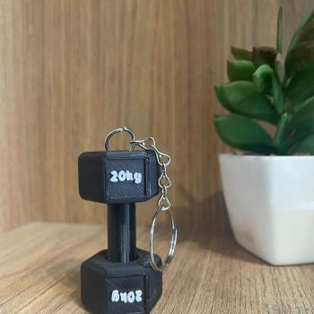 CHAVEIRO FITNESS MINE HALTER EM 3D