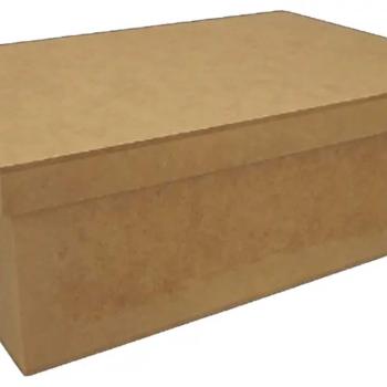 CAIXA MDF TAMPA SAPATO 6mm