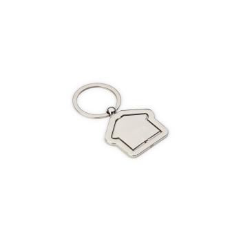 Chaveiro Metal Casinha giratório