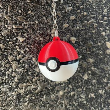 CHAVEIRO POKÉBOLA 3D