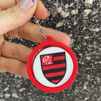 CHAVEIRO SPINNER GIRATORIO FLAMENGO 3D