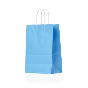 SACOLA PAPEL KRAFT 18X25X9,5