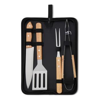 KIT CHURRASCO 4 PEÇAS 12462B-PRE