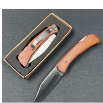 CANIVETE 19cm COM CABO DE MADEIRA