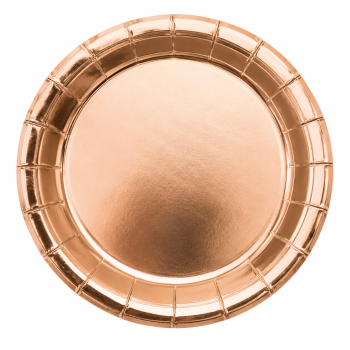 PRATO PAPEL LISO BRONZE