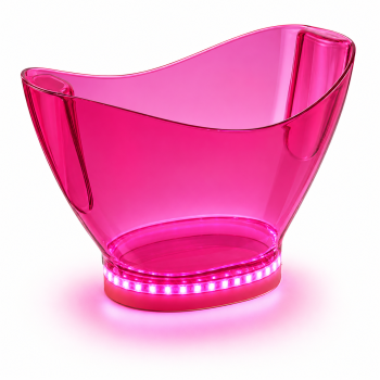 CHAMPANHEIRA COM LED PREMIUM ROSA NEON LQ