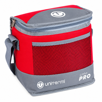 BOLSA TERMICA ICE COOLER 7L VERMELHA