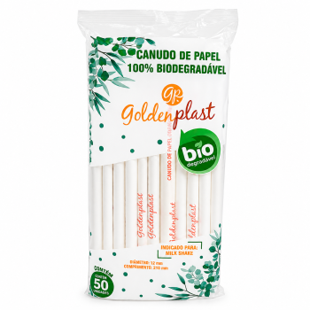 CANUDO PAPEL SHAKE 21 CM - 20X50 - 10 MM LQ