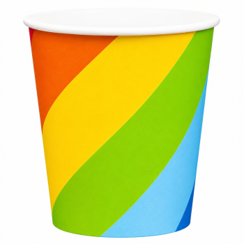 COPO PAPEL ARCO IRIS