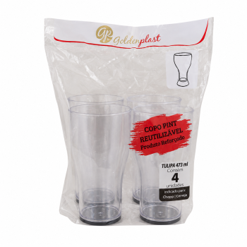 TULIPA - PINT 473 ML - 4 UNidades LQ