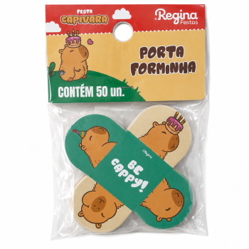 PORTA FORMINHA CAPIVARA 50 un.