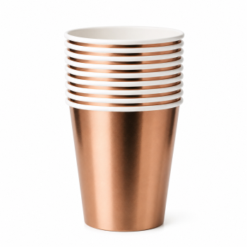 COPO PAPEL LISO BRONZE