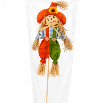Enfeite Junino Espantalho 57cm com Palito Sortidos