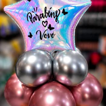 Arranjo Balão Estrela