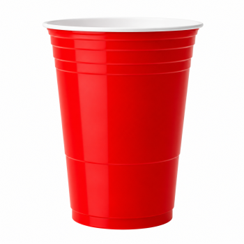 COPO PLASTICO VERMELHO 480 ML