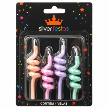 VELA TUBO CANDY COLOR