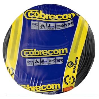 FIO CABO FLEXIVEL 2,5 PRETO 100M COBRECOM