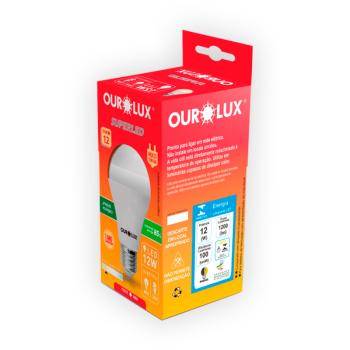 LAMP LED BULBO OUROLUX 12W 3,000K