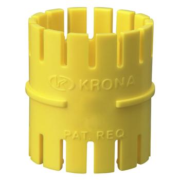 LUVA. P/CONDUITE KRONA AMARELO 25MM