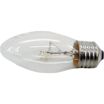 LAMP VELA CLARA E14 40W 127V BRASF