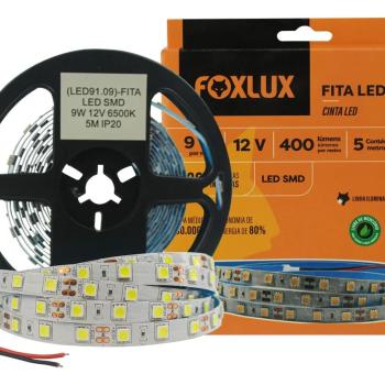 FITA LED SMD 9W 12V 6500K 5M IP20