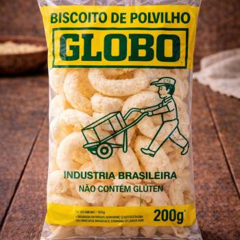 BISCOITO DE POVILHA  SALGADA 200G - MERENDÃO
