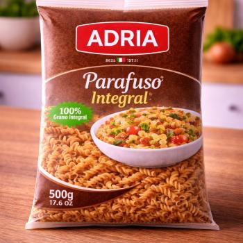 MACARRÃO PARAFUSO INTEGRAL 500G - MERENDÃO