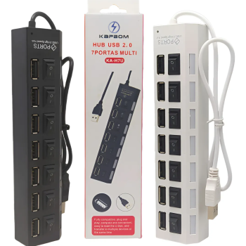 HUB USB 7 PORTAS KA-H7U MULTI KAPBOM
