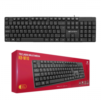 TECL USB MULT KB-M10BK PRETO C3T