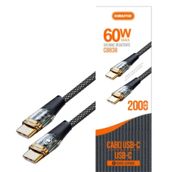 CB838 CABO 2M TYPE C/TYPE C KIMASTER