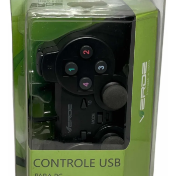 CONTROLE USB PARA PC VERDE
