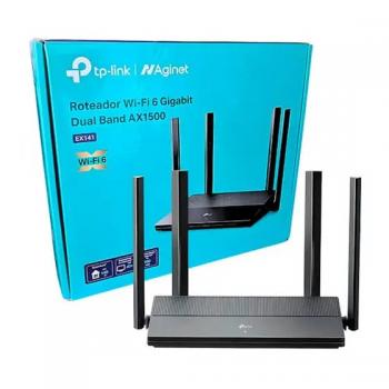 ROTEADOR AX1500 EX141(BR) TP-LINK WI-FI 6 GIGABIT DUAL BAND