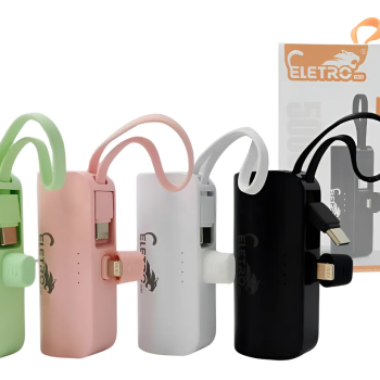 POWER BANK MINI 2903 ELETRO 5000MAH