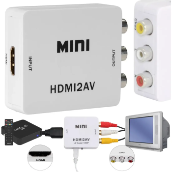 MINI CONVERSOR HDMI X AV XCELL XC-MC-01, ECO-1299070