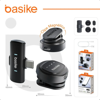 MIC00007 MICROFONE DE LAPELA BAZIK