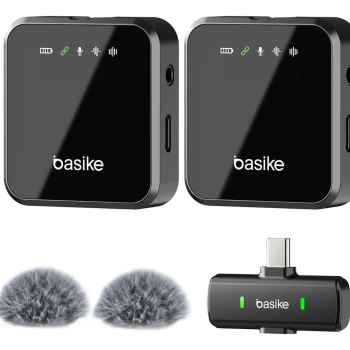 MICROFONE SEM FIO LAPELA BASIKE - TIPO C