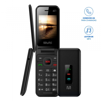 CELULAR FLIP VITA 4G PRETO