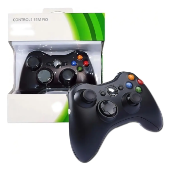 CONTROLE XBOX 360 SEM FIO