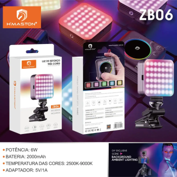 LUZ DE REFORÇO 3 CORES HMASTON ZB06