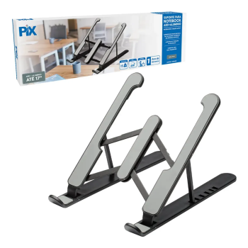 SUPORTE PARA NOTEBOOK REGULAVEL 6 NIVEIS DE ALTURA