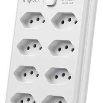 12990 EXTENSÃO FILTRO DE LINHA 8 TOMADAS